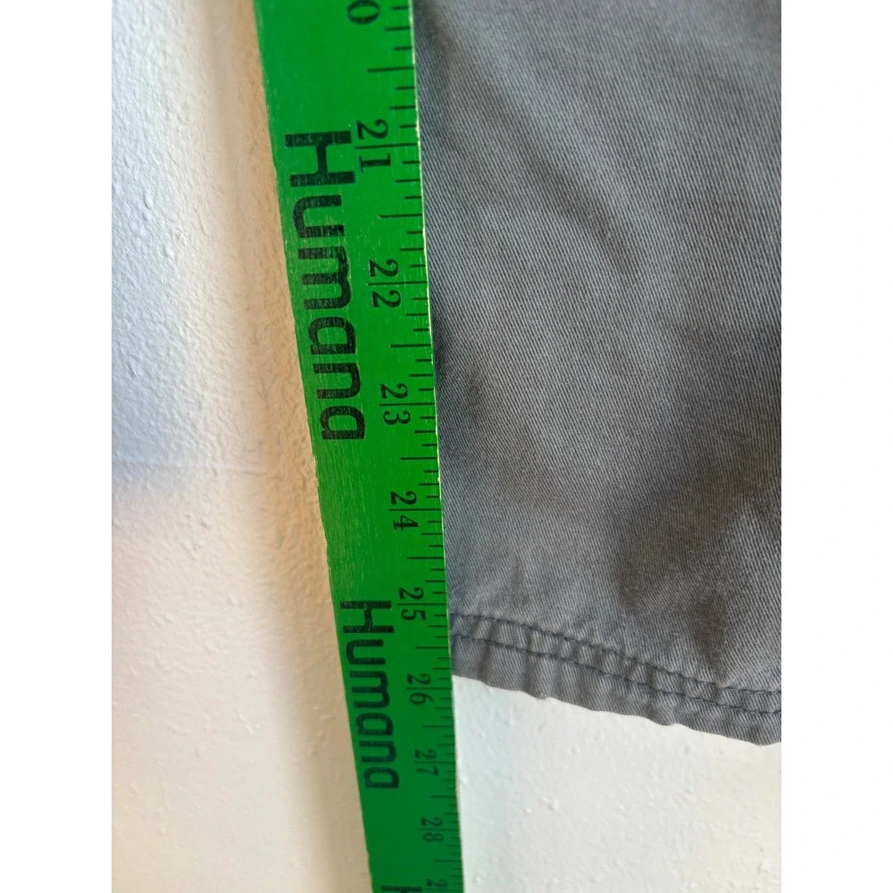 The Childrens Place Boys Gray Cotton Twill Cargo Pants Adjustable‎ Waist Size 12